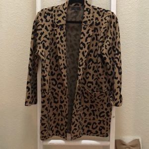 J. Crew leopard print Sophie blazer